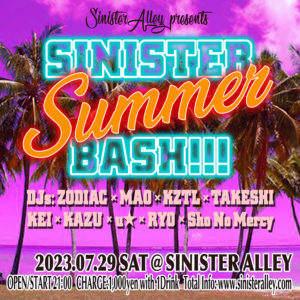 Sinister Summer Bash!!!